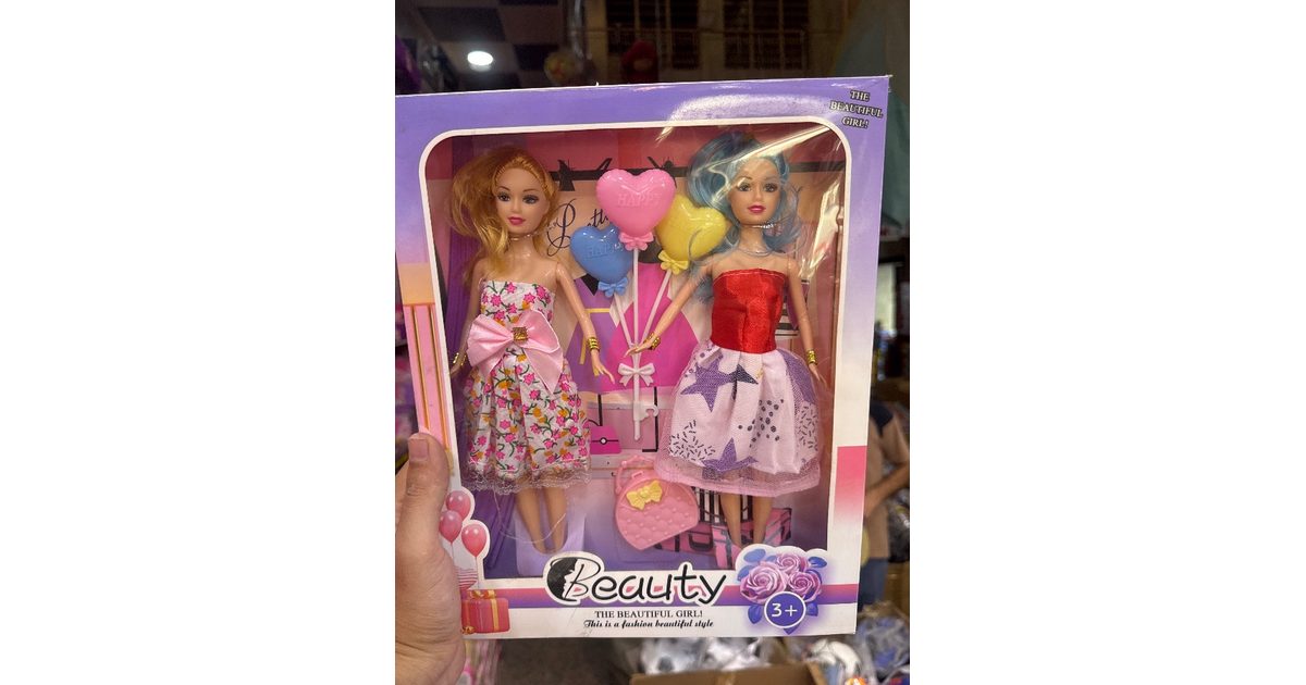 باربي ثنائيه نفاخ باكيت