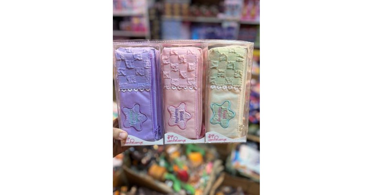 محفظة نجمة علبة شفافة